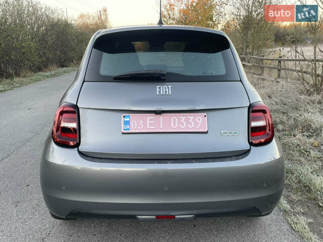Сірий Фіат 500e, об'ємом двигуна 0 л та пробігом 34 тис. км за 14800 $, фото 6 на Automoto.ua