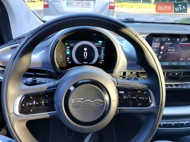 Серый Фиат 500e, объемом двигателя 0 л и пробегом 3 тыс. км за 12500 $, фото 8 на Automoto.ua