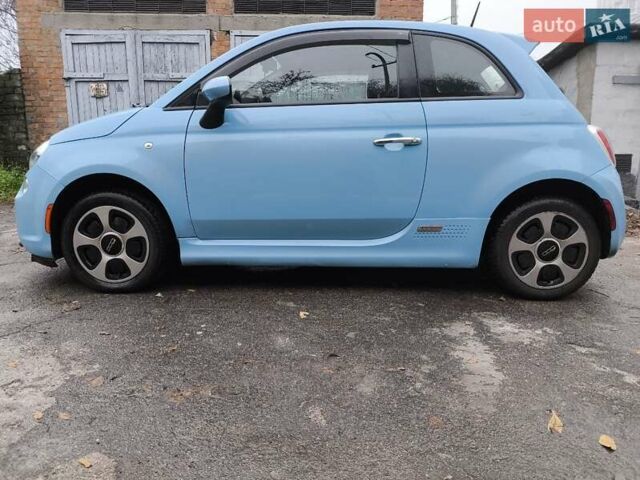 Синій Фіат 500e, об'ємом двигуна 0 л та пробігом 71 тис. км за 8500 $, фото 1 на Automoto.ua