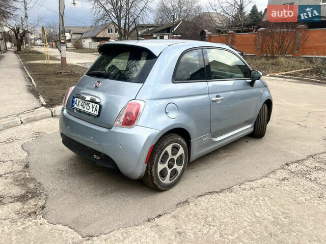 Синій Фіат 500e, об'ємом двигуна 0 л та пробігом 79 тис. км за 8000 $, фото 2 на Automoto.ua