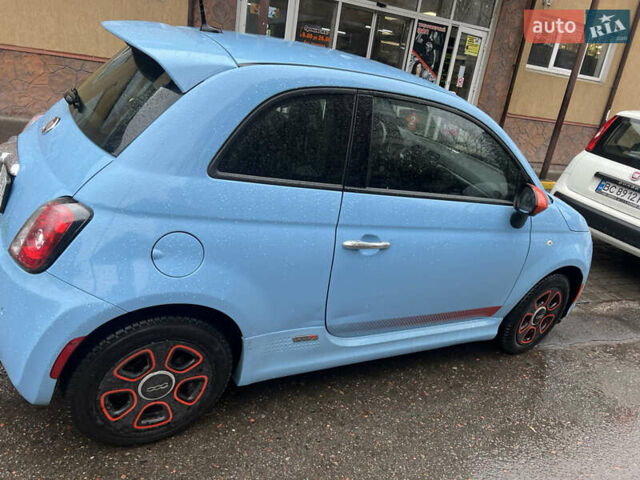 Синий Фиат 500e, объемом двигателя 0 л и пробегом 140 тыс. км за 5500 $, фото 2 на Automoto.ua