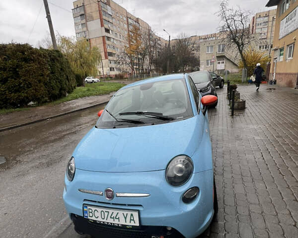 Синий Фиат 500e, объемом двигателя 0 л и пробегом 140 тыс. км за 5500 $, фото 1 на Automoto.ua