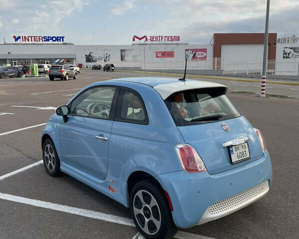 Синий Фиат 500e, объемом двигателя 0 л и пробегом 74 тыс. км за 7500 $, фото 10 на Automoto.ua