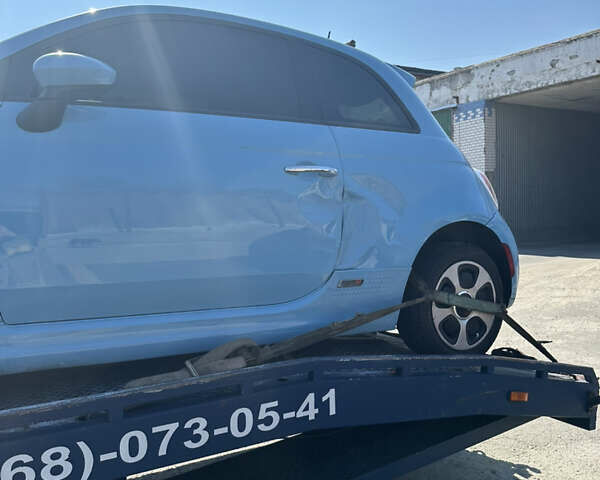 Синий Фиат 500e, объемом двигателя 0 л и пробегом 97 тыс. км за 3000 $, фото 1 на Automoto.ua