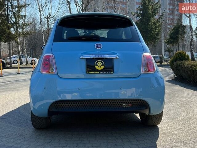 Синій Фіат 500e, об'ємом двигуна 0.08 л та пробігом 100 тис. км за 8300 $, фото 5 на Automoto.ua