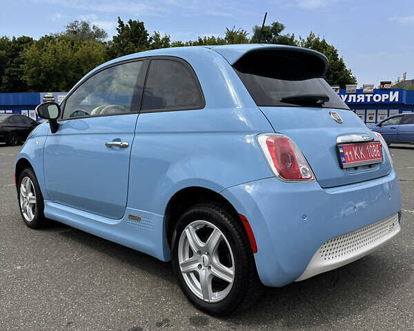 Синій Фіат 500e, об'ємом двигуна 0 л та пробігом 97 тис. км за 7200 $, фото 5 на Automoto.ua