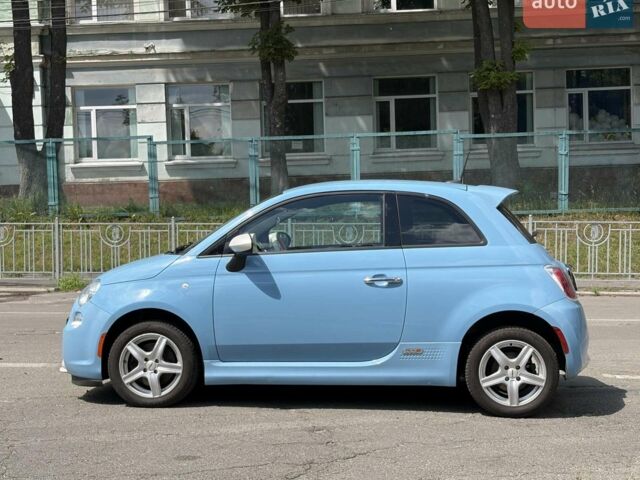 Синий Фиат 500e, объемом двигателя 0 л и пробегом 98 тыс. км за 7190 $, фото 5 на Automoto.ua