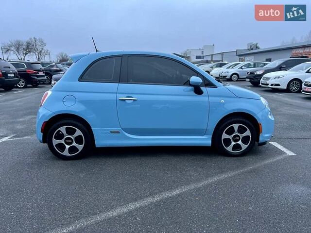 Синій Фіат 500e, об'ємом двигуна 0 л та пробігом 104 тис. км за 7700 $, фото 6 на Automoto.ua