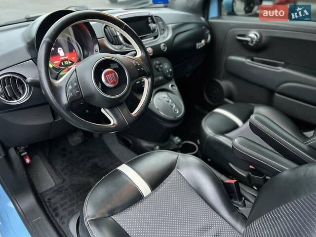Синій Фіат 500e, об'ємом двигуна 0 л та пробігом 104 тис. км за 7700 $, фото 29 на Automoto.ua