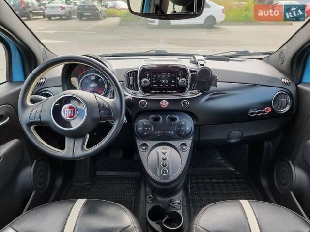 Синий Фиат 500e, объемом двигателя 0 л и пробегом 57 тыс. км за 7250 $, фото 12 на Automoto.ua