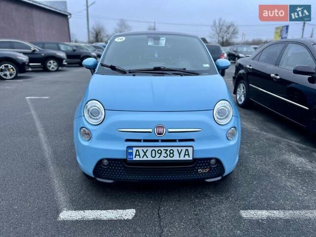 Синій Фіат 500e, об'ємом двигуна 0 л та пробігом 104 тис. км за 7700 $, фото 1 на Automoto.ua