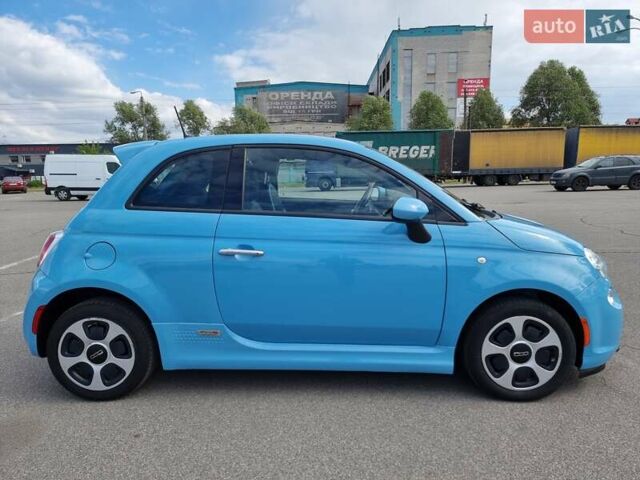 Синий Фиат 500e, объемом двигателя 0 л и пробегом 57 тыс. км за 7250 $, фото 6 на Automoto.ua