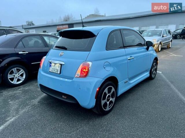 Синій Фіат 500e, об'ємом двигуна 0 л та пробігом 104 тис. км за 7700 $, фото 16 на Automoto.ua