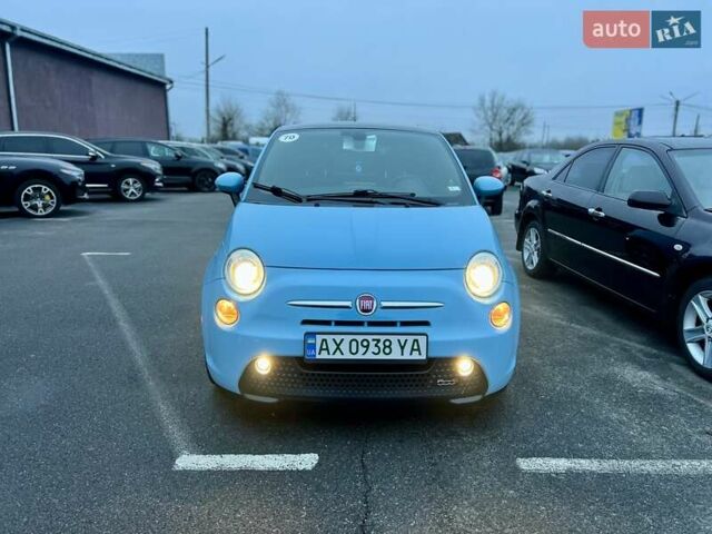Синій Фіат 500e, об'ємом двигуна 0 л та пробігом 104 тис. км за 7700 $, фото 14 на Automoto.ua