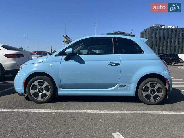 Синий Фиат 500e, объемом двигателя 0 л и пробегом 134 тыс. км за 6900 $, фото 3 на Automoto.ua