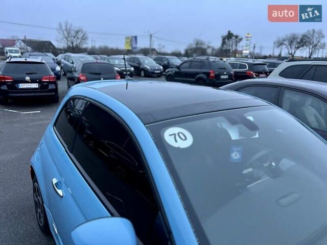 Синій Фіат 500e, об'ємом двигуна 0 л та пробігом 104 тис. км за 7700 $, фото 18 на Automoto.ua