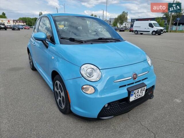 Синий Фиат 500e, объемом двигателя 0 л и пробегом 57 тыс. км за 7250 $, фото 4 на Automoto.ua