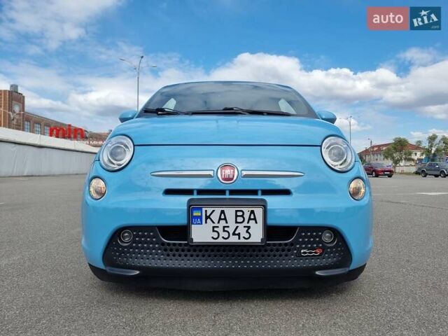 Синий Фиат 500e, объемом двигателя 0 л и пробегом 57 тыс. км за 7250 $, фото 2 на Automoto.ua
