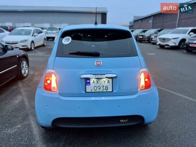 Синій Фіат 500e, об'ємом двигуна 0 л та пробігом 104 тис. км за 7700 $, фото 15 на Automoto.ua
