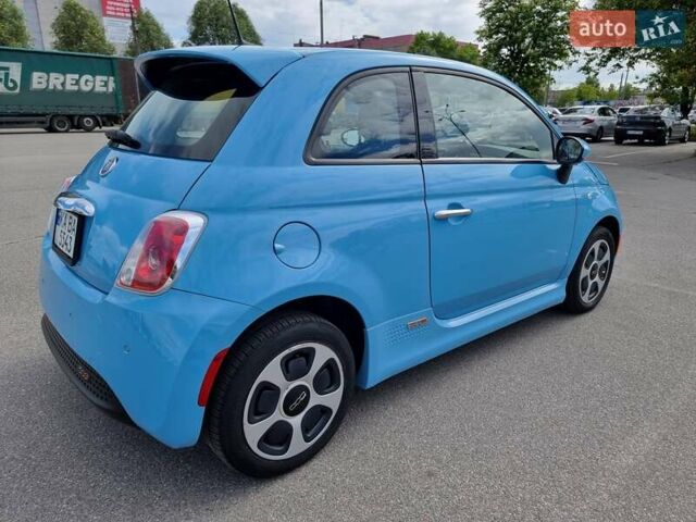 Синий Фиат 500e, объемом двигателя 0 л и пробегом 57 тыс. км за 7250 $, фото 7 на Automoto.ua