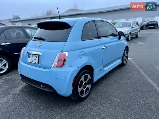 Синій Фіат 500e, об'ємом двигуна 0 л та пробігом 104 тис. км за 7700 $, фото 5 на Automoto.ua