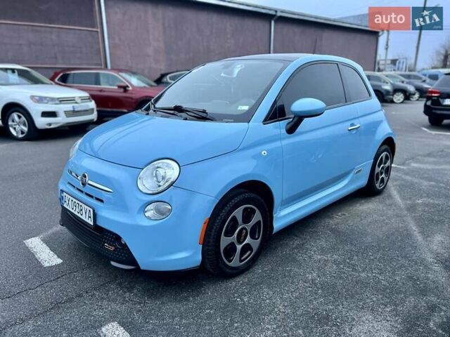Синій Фіат 500e, об'ємом двигуна 0 л та пробігом 104 тис. км за 7700 $, фото 2 на Automoto.ua