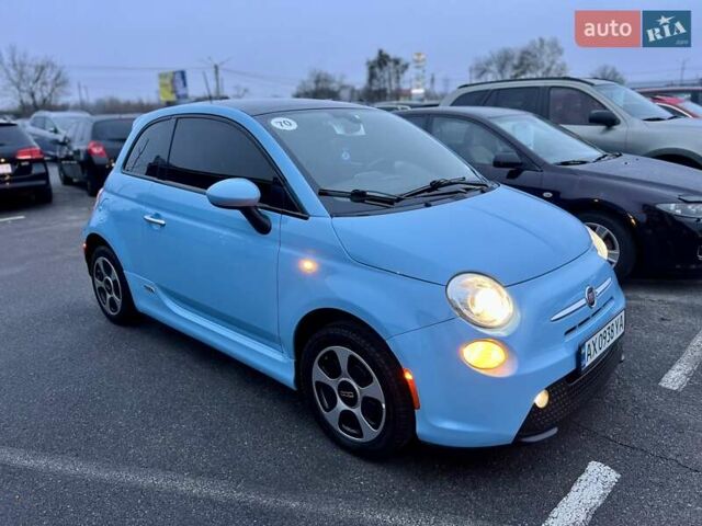 Синій Фіат 500e, об'ємом двигуна 0 л та пробігом 104 тис. км за 7700 $, фото 17 на Automoto.ua