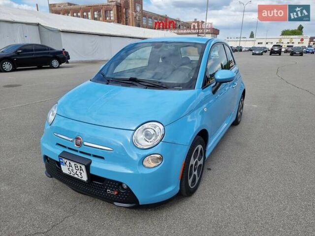 Синий Фиат 500e, объемом двигателя 0 л и пробегом 57 тыс. км за 7250 $, фото 3 на Automoto.ua