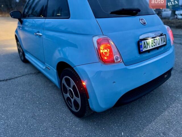 Синий Фиат 500e, объемом двигателя 0 л и пробегом 106 тыс. км за 7999 $, фото 10 на Automoto.ua