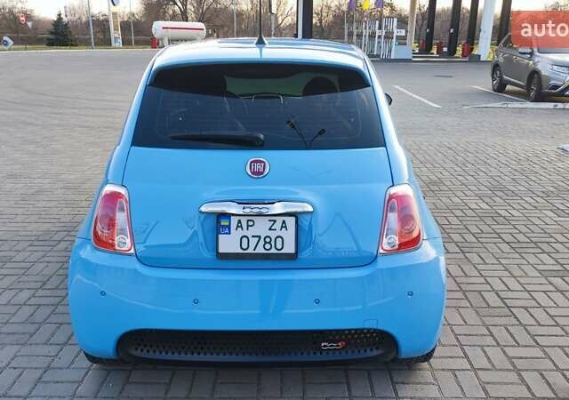 Синий Фиат 500e, объемом двигателя 0 л и пробегом 48 тыс. км за 9999 $, фото 7 на Automoto.ua