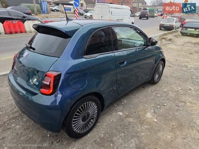 Синий Фиат 500e, объемом двигателя 0 л и пробегом 72 тыс. км за 12800 $, фото 3 на Automoto.ua