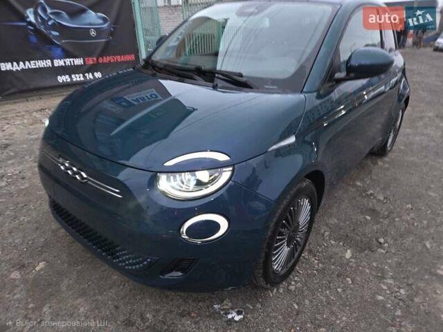 Синий Фиат 500e, объемом двигателя 0 л и пробегом 72 тыс. км за 12800 $, фото 1 на Automoto.ua