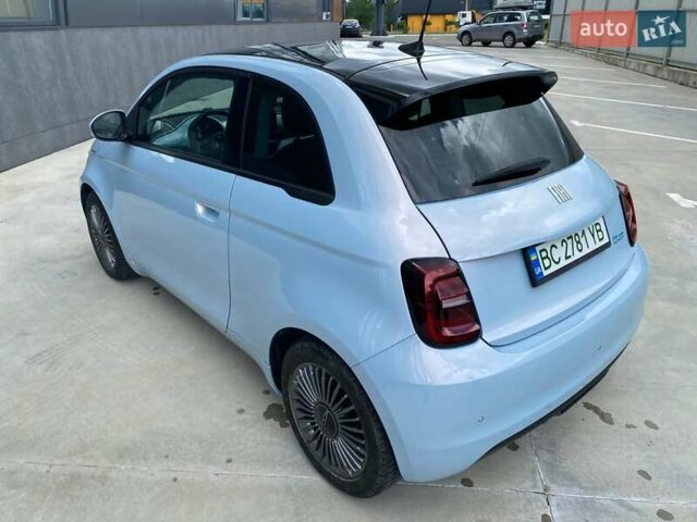 Синій Фіат 500e, об'ємом двигуна 0 л та пробігом 22 тис. км за 16500 $, фото 27 на Automoto.ua