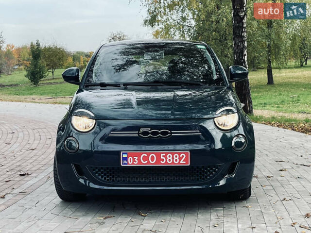 Синий Фиат 500e, объемом двигателя 0 л и пробегом 1 тыс. км за 19999 $, фото 1 на Automoto.ua