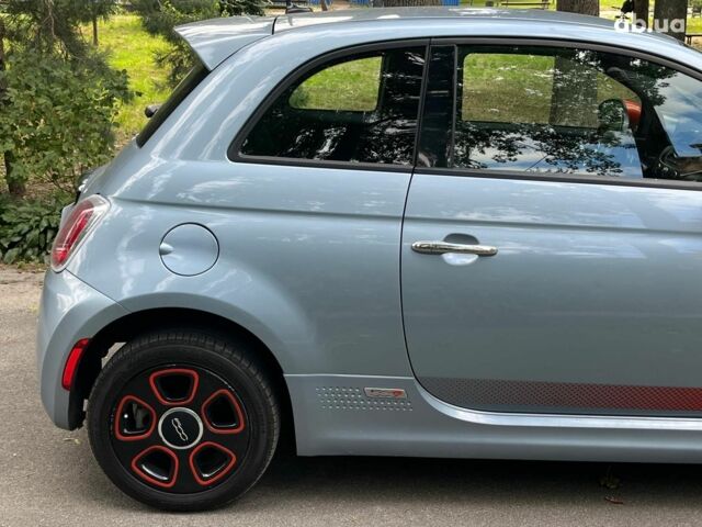 Синий Фиат 500e, объемом двигателя 0 л и пробегом 94 тыс. км за 8590 $, фото 13 на Automoto.ua