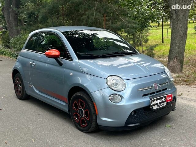Синий Фиат 500e, объемом двигателя 0 л и пробегом 94 тыс. км за 8590 $, фото 2 на Automoto.ua