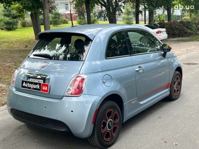 Синий Фиат 500e, объемом двигателя 0 л и пробегом 94 тыс. км за 8590 $, фото 12 на Automoto.ua