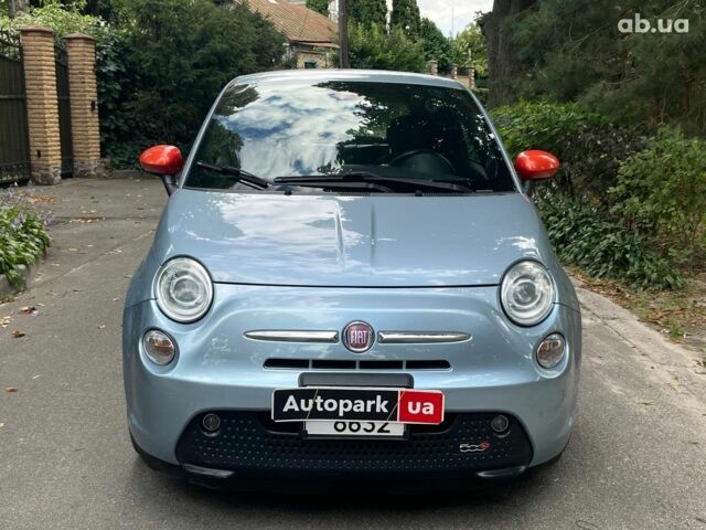 Синий Фиат 500e, объемом двигателя 0 л и пробегом 94 тыс. км за 8590 $, фото 1 на Automoto.ua