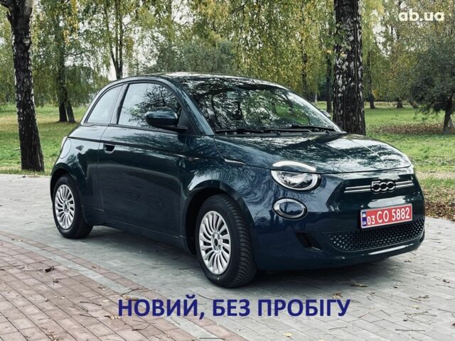 Зелений Фіат 500e, об'ємом двигуна 0 л та пробігом 0 тис. км за 19500 $, фото 1 на Automoto.ua