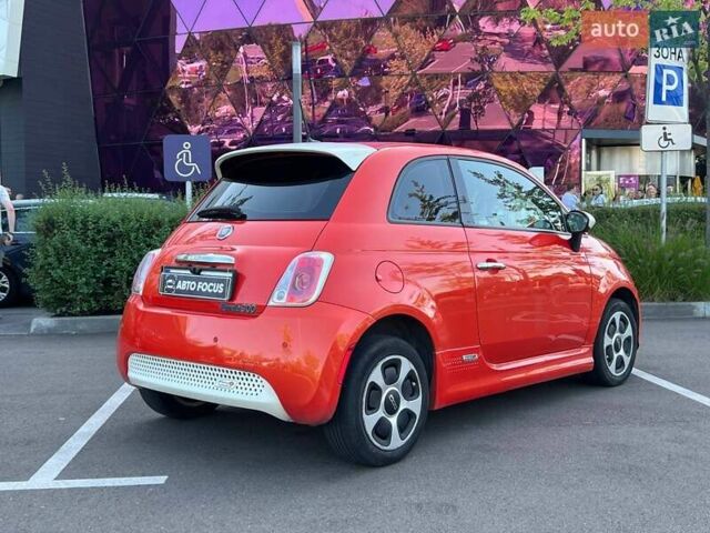 Оранжевый Фиат 500e, объемом двигателя 0 л и пробегом 123 тыс. км за 5690 $, фото 6 на Automoto.ua