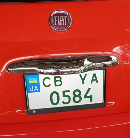 Помаранчевий Фіат 500e, об'ємом двигуна 0 л та пробігом 95 тис. км за 5200 $, фото 1 на Automoto.ua