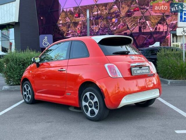 Оранжевый Фиат 500e, объемом двигателя 0 л и пробегом 123 тыс. км за 5690 $, фото 4 на Automoto.ua
