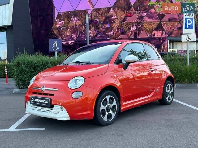 Оранжевый Фиат 500e, объемом двигателя 0 л и пробегом 123 тыс. км за 5690 $, фото 2 на Automoto.ua