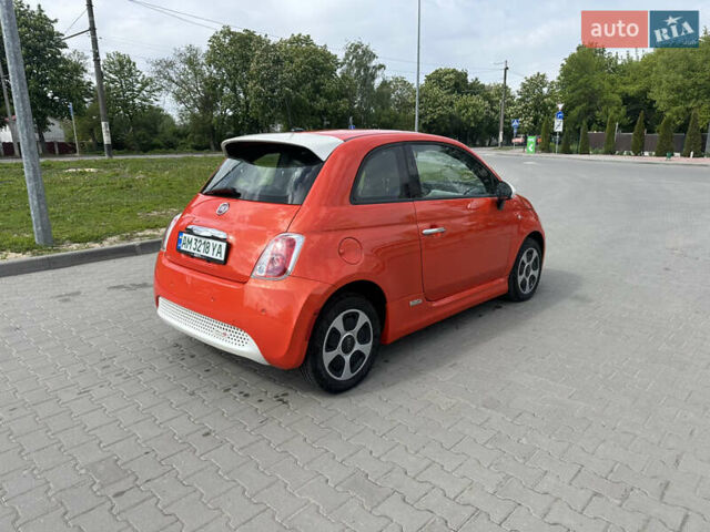 Оранжевый Фиат 500e, объемом двигателя 0 л и пробегом 36 тыс. км за 7800 $, фото 4 на Automoto.ua
