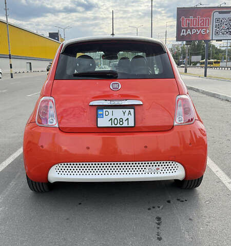 Помаранчевий Фіат 500e, об'ємом двигуна 0 л та пробігом 91 тис. км за 6400 $, фото 4 на Automoto.ua