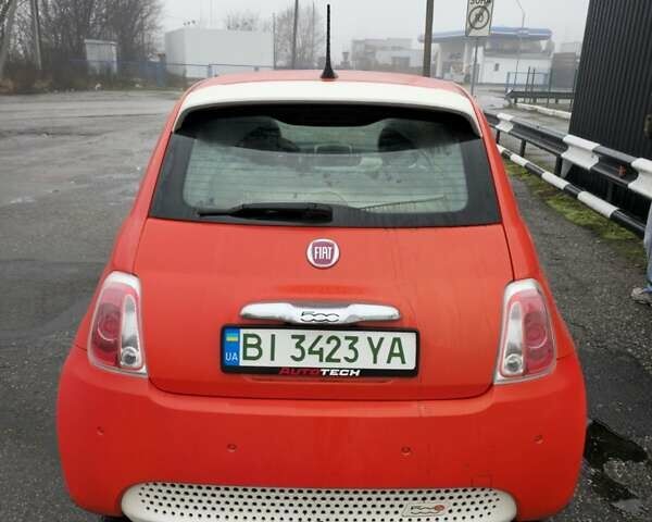 Оранжевый Фиат 500e, объемом двигателя 0 л и пробегом 75 тыс. км за 7000 $, фото 4 на Automoto.ua