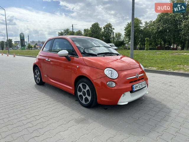 Оранжевый Фиат 500e, объемом двигателя 0 л и пробегом 36 тыс. км за 7800 $, фото 2 на Automoto.ua
