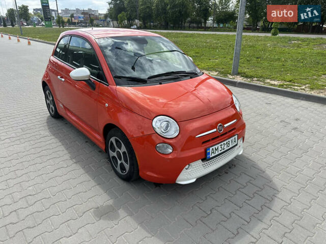 Оранжевый Фиат 500e, объемом двигателя 0 л и пробегом 36 тыс. км за 7800 $, фото 9 на Automoto.ua