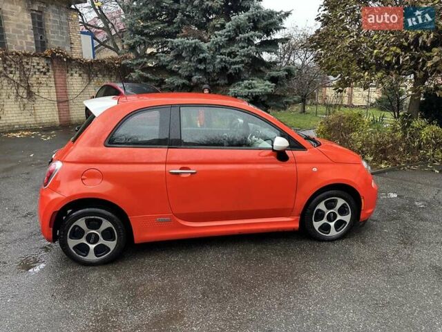 Оранжевый Фиат 500e, объемом двигателя 0 л и пробегом 118 тыс. км за 7000 $, фото 6 на Automoto.ua