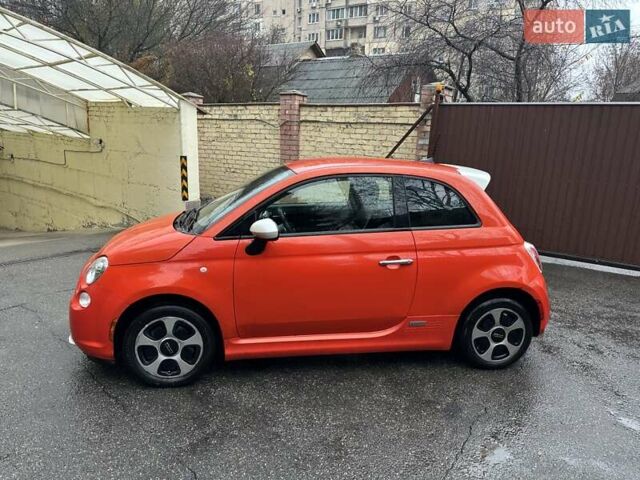 Оранжевый Фиат 500e, объемом двигателя 0 л и пробегом 118 тыс. км за 7000 $, фото 2 на Automoto.ua